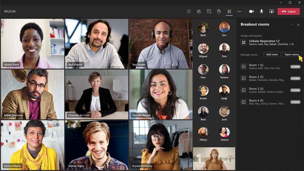 meeting chat in microsoft teams